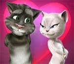 Игра кот Том: день святого Валентина