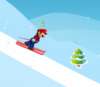 Детские Марио на лыжах 2 – Mario ice skating 2